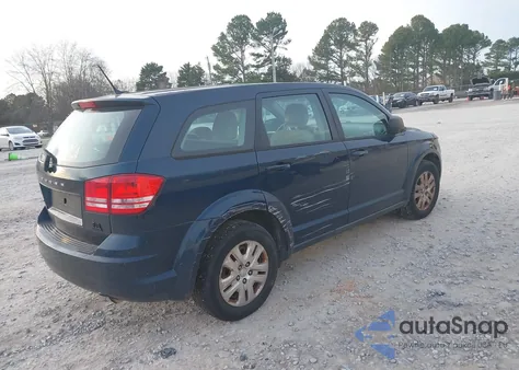 2014 Dodge Journey American Value Pkg from USA, damaged, VIN 3C4PDCAB0ET268318